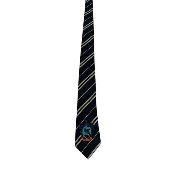The Wizarding World Of Harry Potter Ravenclaw Crest Necktie Costume Cosplay - Picture 3 of 7